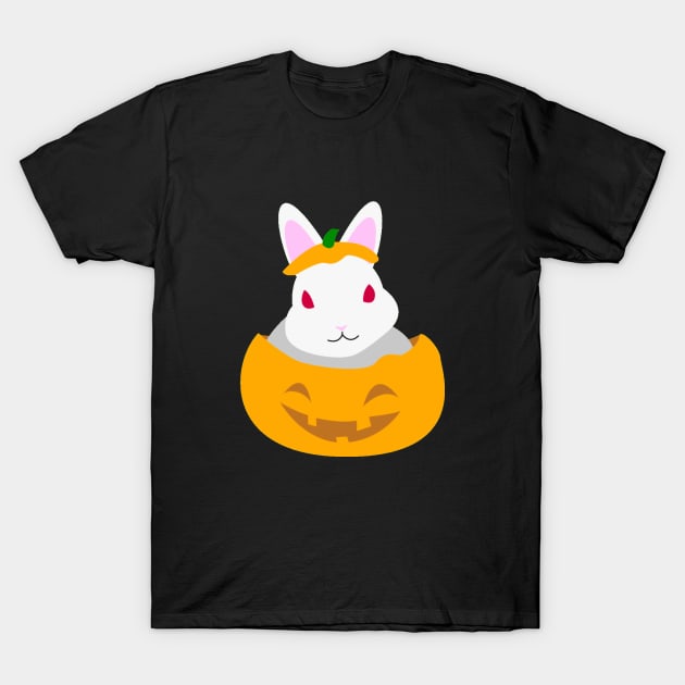 Halloween Bunny T-Shirt by Hssinou